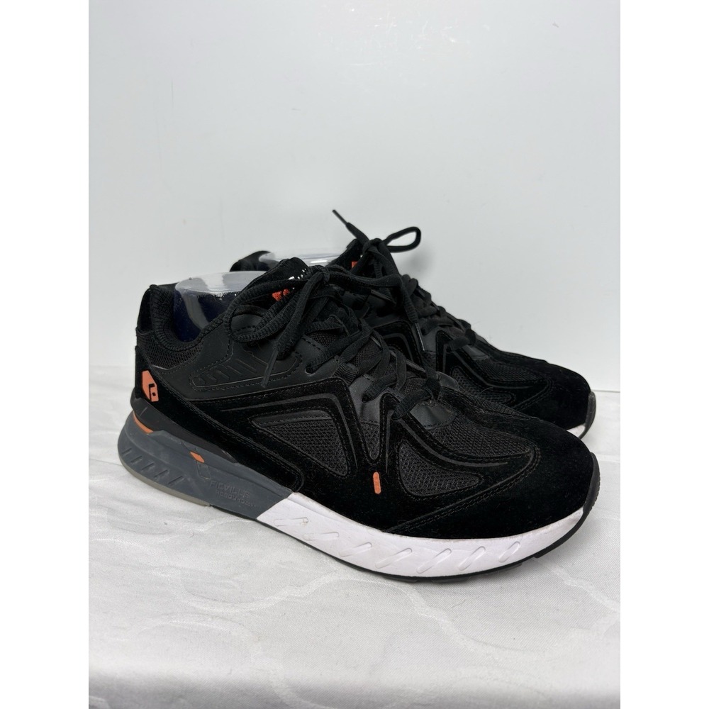 Fitville Rebound Core Walking Shoes Men 9W Women's 10.5 Black Comfort Sneaker